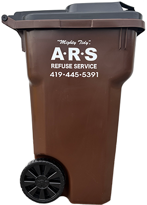 Residential trash cart